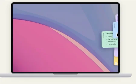 Hold My Notes: Khi những tờ giấy note "biết ẩn nấp" ở mép màn hình Mac của bạn