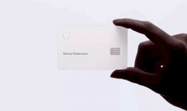 Apple giới thiệu thẻ tín dụng Apple Card.