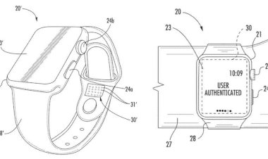 Dây đeo thông minh dành cho Apple Watch xuất hiện trong đăng ký bằng sáng chế mới của Apple, bao gồm cả  ‘Wrist ID’