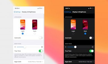 Dark Mode trên iOS 13 giúp máy tiết kiệm pin hơn