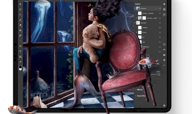 Adobe giới thiệu ứng dụng Photoshop tới người dùng iPad.