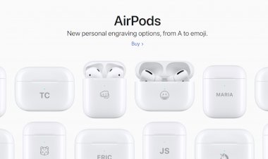 Apple thêm dịch vụ khắc emoji lên case sạc của AirPods/ AirPods Pro