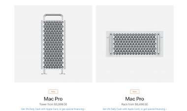 Apple bắt đầu bán Mac Pro bản Rack-mounted: Đắt hơn 500 USD so với bản Tower