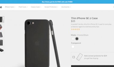 Lộ diện ốp lưng của iPhone SE2/iPhone 9 trước khi ra mắt