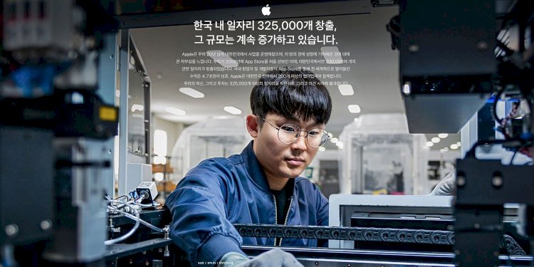 Apple đã tạo ra 325 000 việc làm tại chính quê nhà Hàn Quốc của Sam Sung.