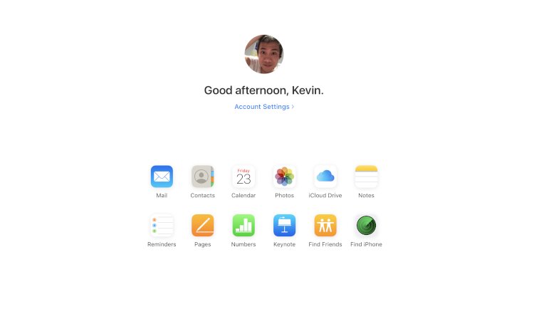 Apple giới thiệu iCloud nền web với giao diện mới tới người dùng.