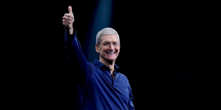 Tim Cook nhận 115 triệu đô cổ phiếu của Apple vì đạt hiệu quả công việc.