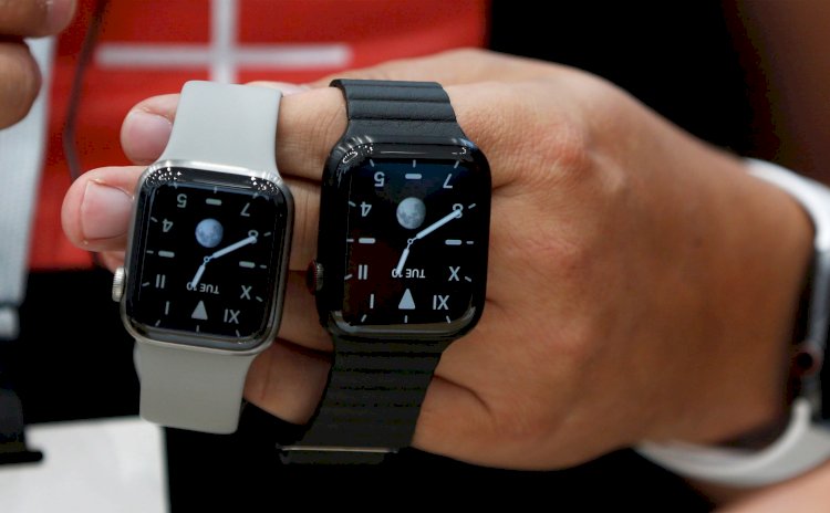 Apple Watch Series 5 bản Titanium và Ceramic nhẹ hơn bản thép tới 13%.