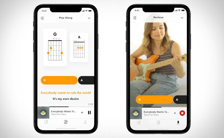 Fender Songs: App hỗ trợ học đàn guitar, piano, ukulele... dành cho iOS, có tích hợp Apple Music.