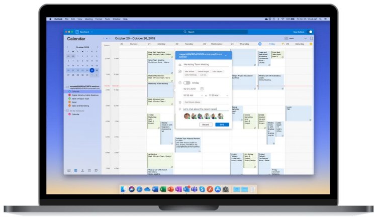 Microsoft giới thiệu Outlook for Mac hoàn toàn mới!