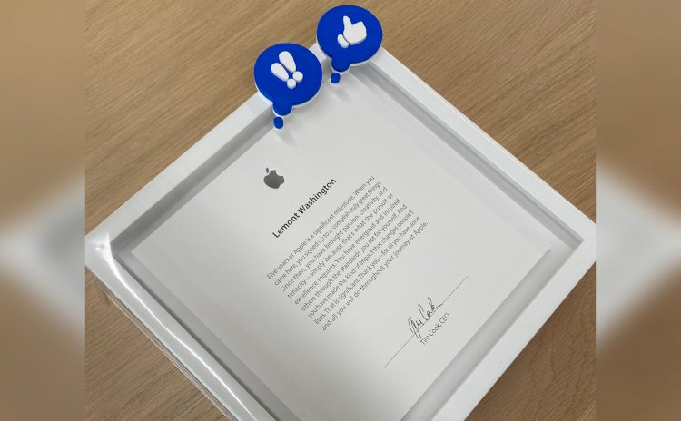 Tim Cook gửi thư cho những nhân viên làm việc tròn 5 năm tại Apple